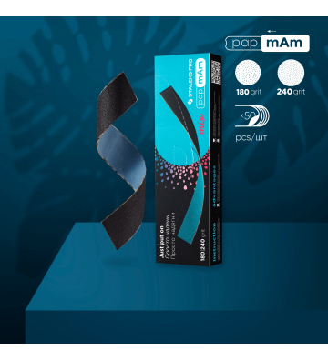 Limas Desechables Doble Cara «Papmam Mix»Para Base Recta (50 Pcs)